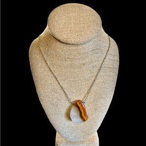 Warring States Red Agate Pendant Necklace